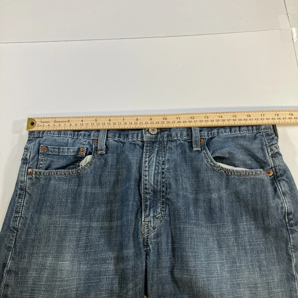 Levi's 569 Jeans Men's 34x30 Blue Loose Straight 100% Cotton Denim